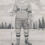 Andre Pronovost, 2001. Graphite and white conte on paper, 27 x 20 inches.