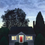 Home No.2, 2018. Oil on canvas, 50 x 33 inches