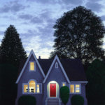 Home No.3, 2019. Oil on canvas, 50 x 33 inches