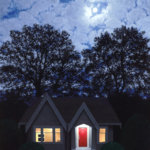 Home No.6, 2019. Oil on canvas, 50 x 33 inches